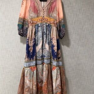 Bohemian Multicolor Maxi Dress